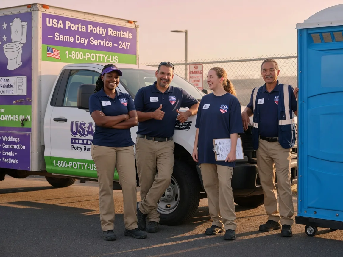 Porta Potty Rental company in Memphis, TX